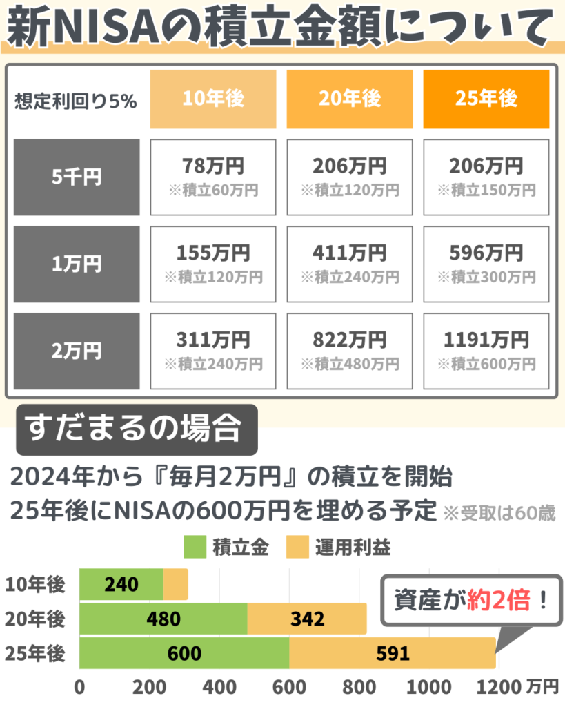 NISA accumulation limit